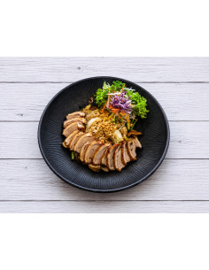 40.Pad Thai mit Krosse Ente