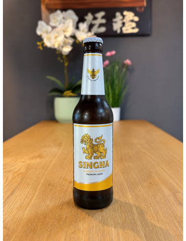 Singha thailändisches Bier 0,33l Flasche*